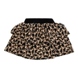 Moschino Gonna tinta unita con Stampe Orsi Nero per Neonata MDJ01NXXX NERO MOSCHINO 