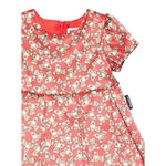 Moschino Abito Mezza Manica tinta unita con Orsi Rosso per Bambina MDV0CPJ ROSSO MOSCHINO 