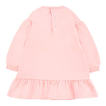 Moschino Abito Girocollo tinta unita Rosa per Bambina MDV0CWJXX ROSA MOSCHINO 