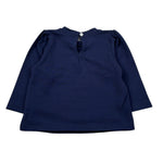 Moschino Shirt Girocollo tinta unita con Stampa Blu per Neonato MGO001 BLU MOSCHINO 