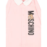 Moschino Tutina Manica Lunga tinta unita Rosa per Neonata MMY08CA ROSA MOSCHINO 