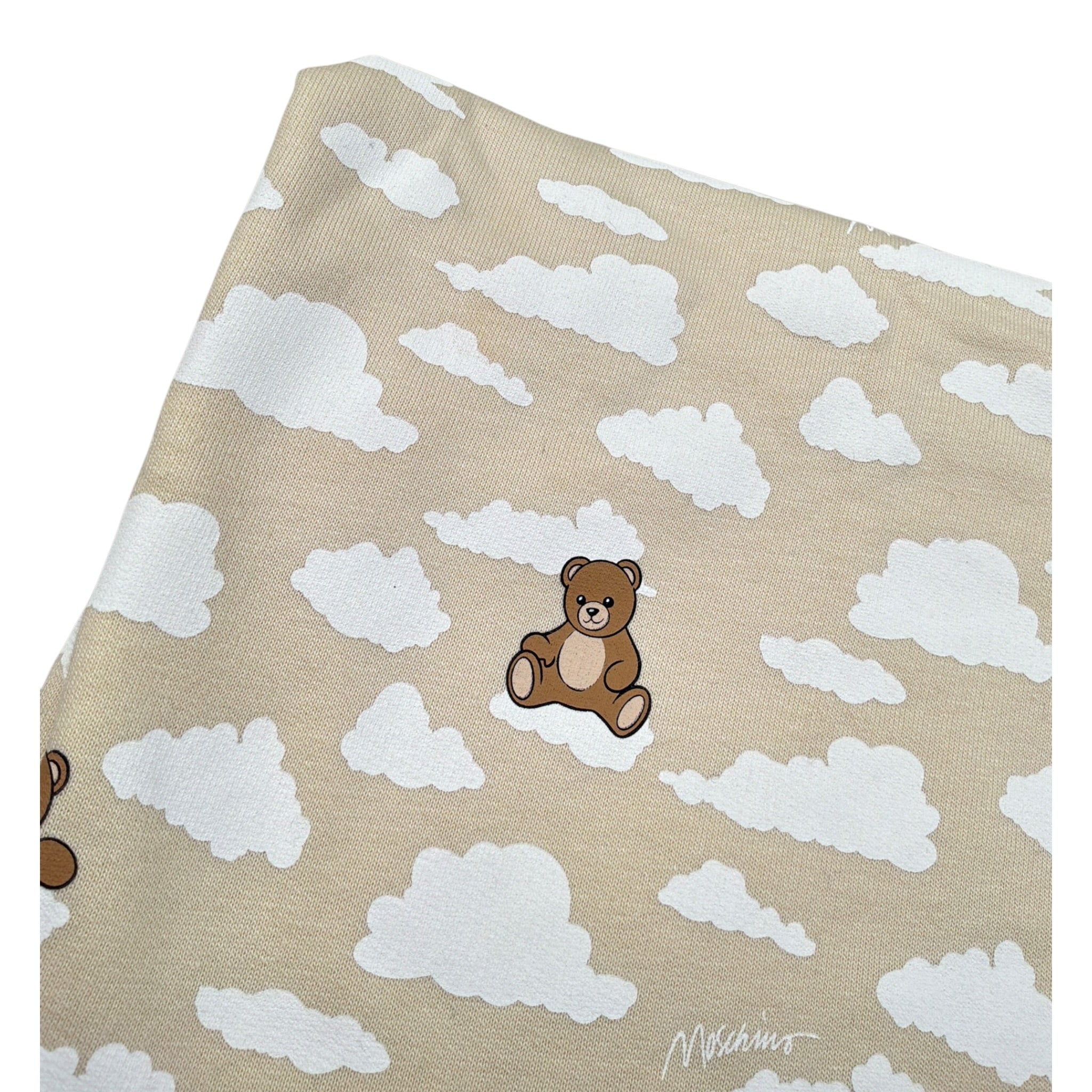 Moschino Coperta tinta unita con Stampe Beige per Neonato MSB00F BEIGE MOSCHINO 