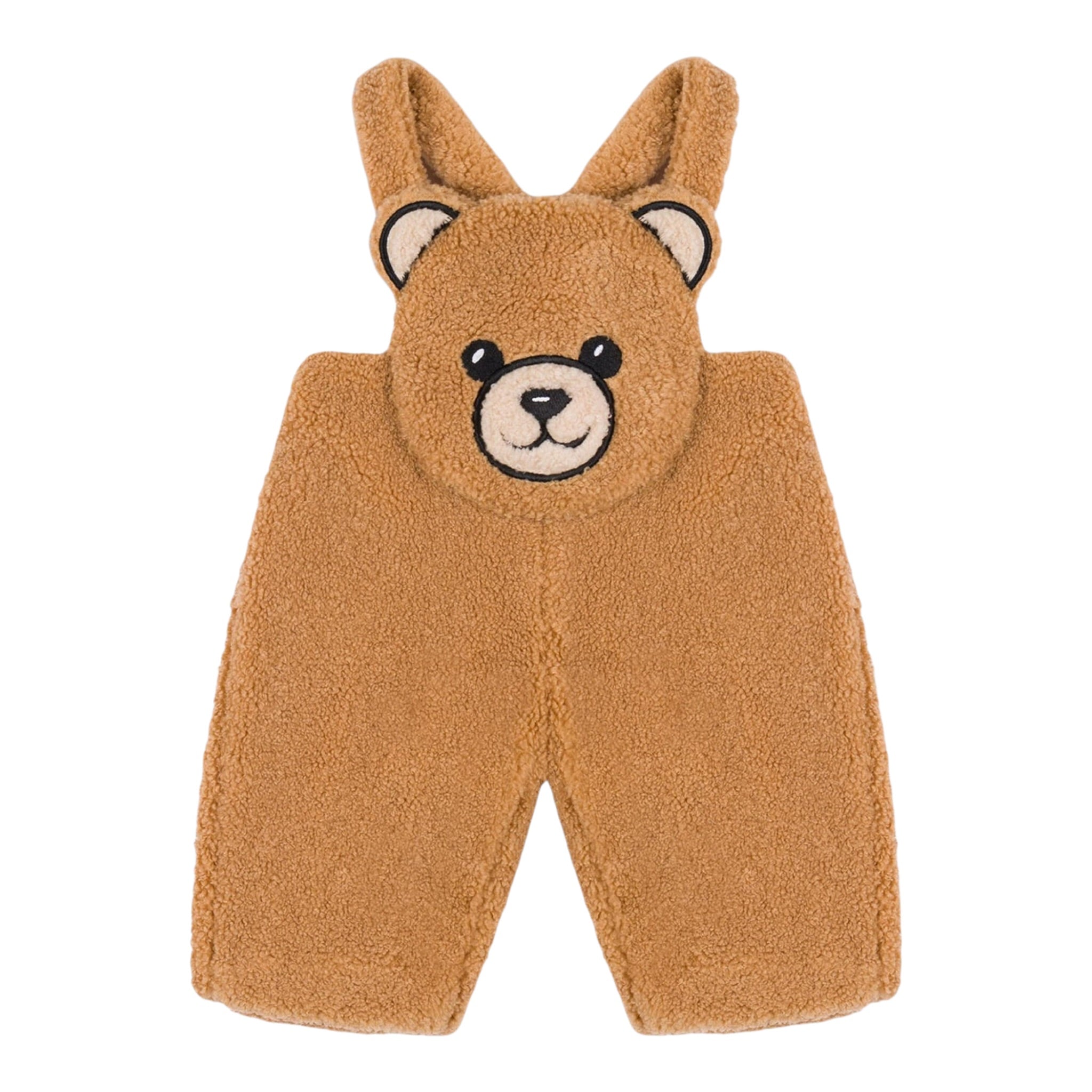 Moschino Completo 2 Pezzi Shirt-Salopette Biscotto per Neonato MUK058X BISCOTTO MOSCHINO 