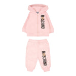 Moschino Completo 2Pz Felpa-Pantalone Rosa per Bambina MUK05DJ ROSA MOSCHINO 