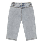 Moschino Jeans tinta unita con Elastico In Vita Azzurro per Bambino MUP05AJ AZZURRO MOSCHINO 