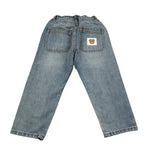 Moschino Jeans tinta unita con Elastico In Vita Azzurro per Bambino MUP05HJX AZZURRO MOSCHINO 