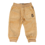 Moschino Pantalone tinta unita In Velluto Cammello per Bambino MUP05IJX CAMMELLO MOSCHINO 