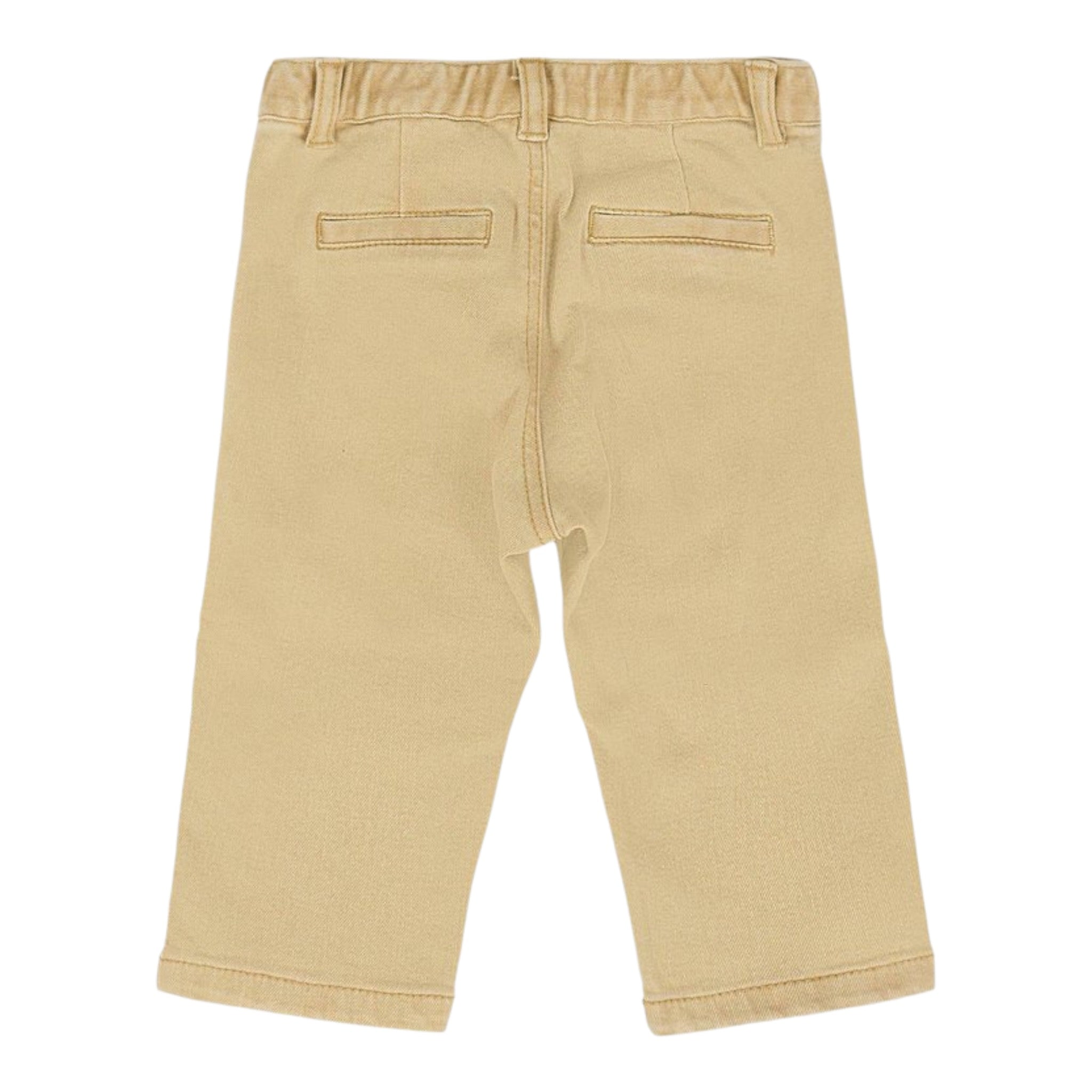 Moschino Pantalone tinta unita con Tasche Beige per Neonato MUP05LN BEIGE MOSCHINO 