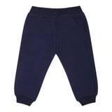 Moschino Pantalone Tuta tinta unita con Logo Blu per Bambino MUP05QJ BLU MOSCHINO 