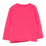 Moschino Shirt Girocollo tinta unita Fuxia per Neonata MXO00RA FUXIA MOSCHINO 