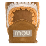 Mou Stivali tinta unita con Logo Cammello per Bambina MUFK101042A CAMMELLO MOU 