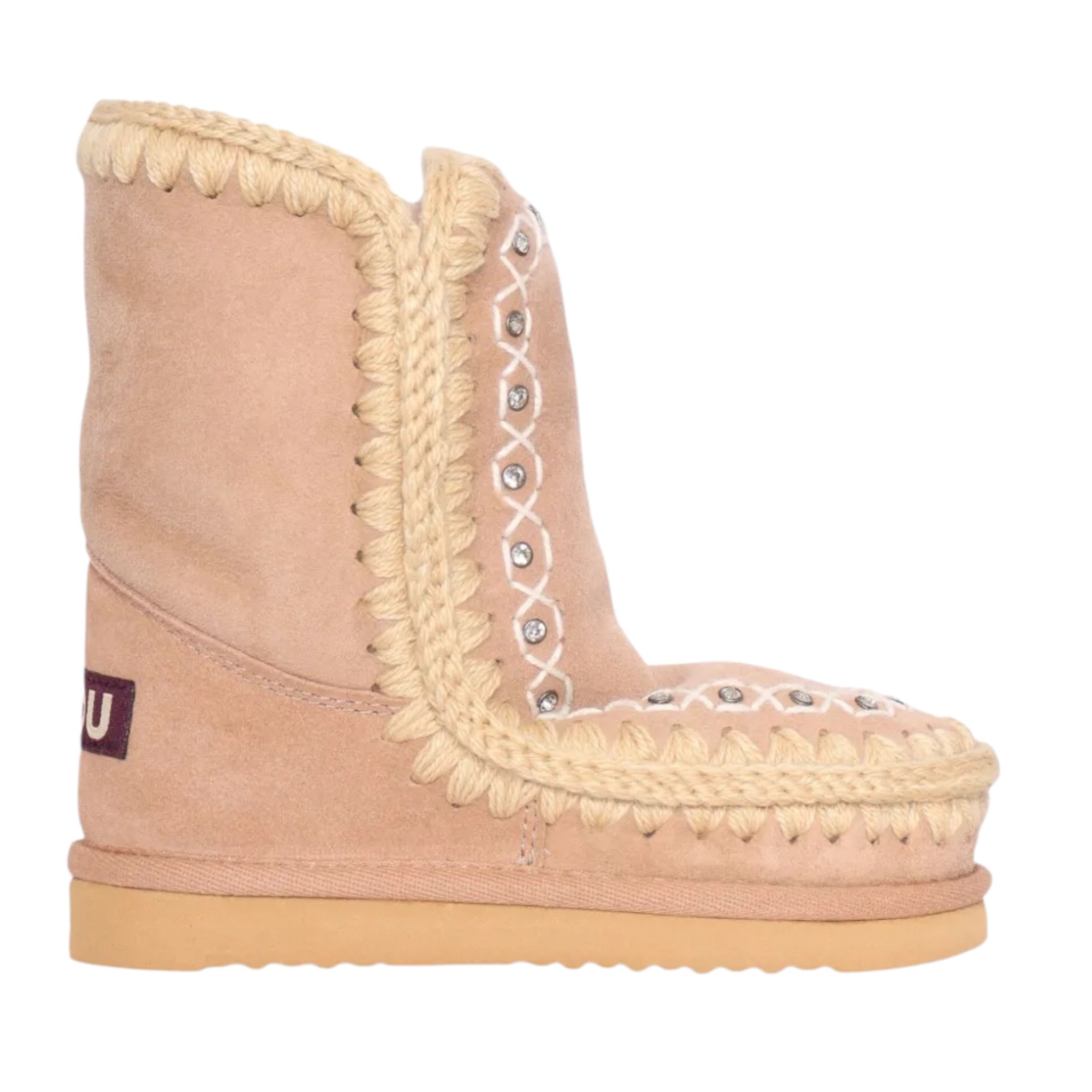 Mou Stivali tinta unita con Fantasia Beige per Neonata MUFK101043AXN BEIGE MOU 