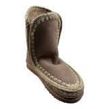 Mou Stivali tinta unita con Logo Beige per Bambina MUFW101000A BEIGE MOU 