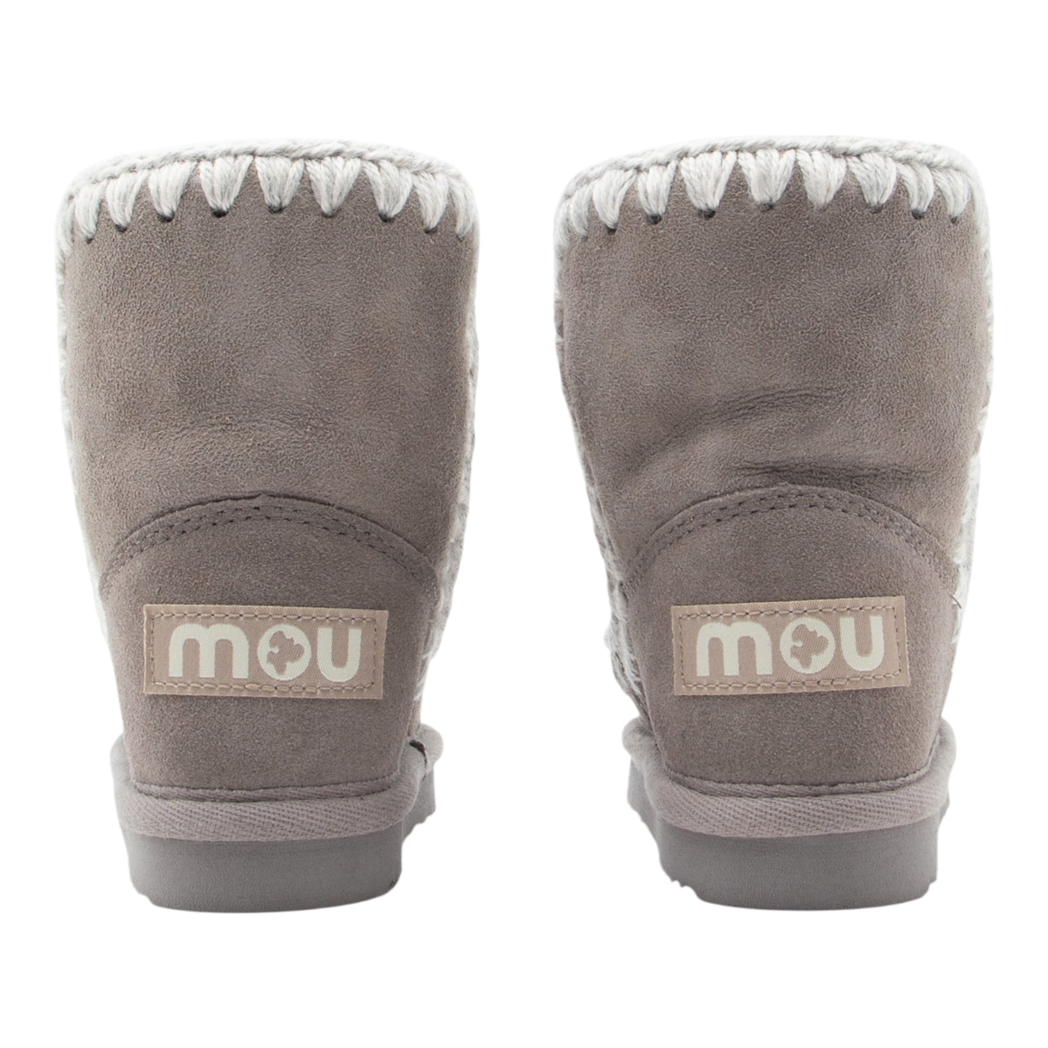 Mou Stivali tinta unita con Logo Fango per Bambina MUFW101001A FANGO MOU 