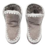 Mou Stivali tinta unita con Logo Fango per Bambina MUFW101001A FANGO MOU 