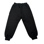 Mousse Pantalone tinta unita con Logo Nero per Bambino BROS NERO MOUSSE 