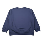 Mousse Felpa Xhiusa Girocollo tinta unita con Stampe Blu per Bambino BROSOCCERJ BLU MOUSSE 