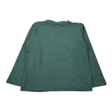 Mousse Shirt Girocollo tinta unita con Stampa Verde per Bambino BROSSHJ VERDE MOUSSE 