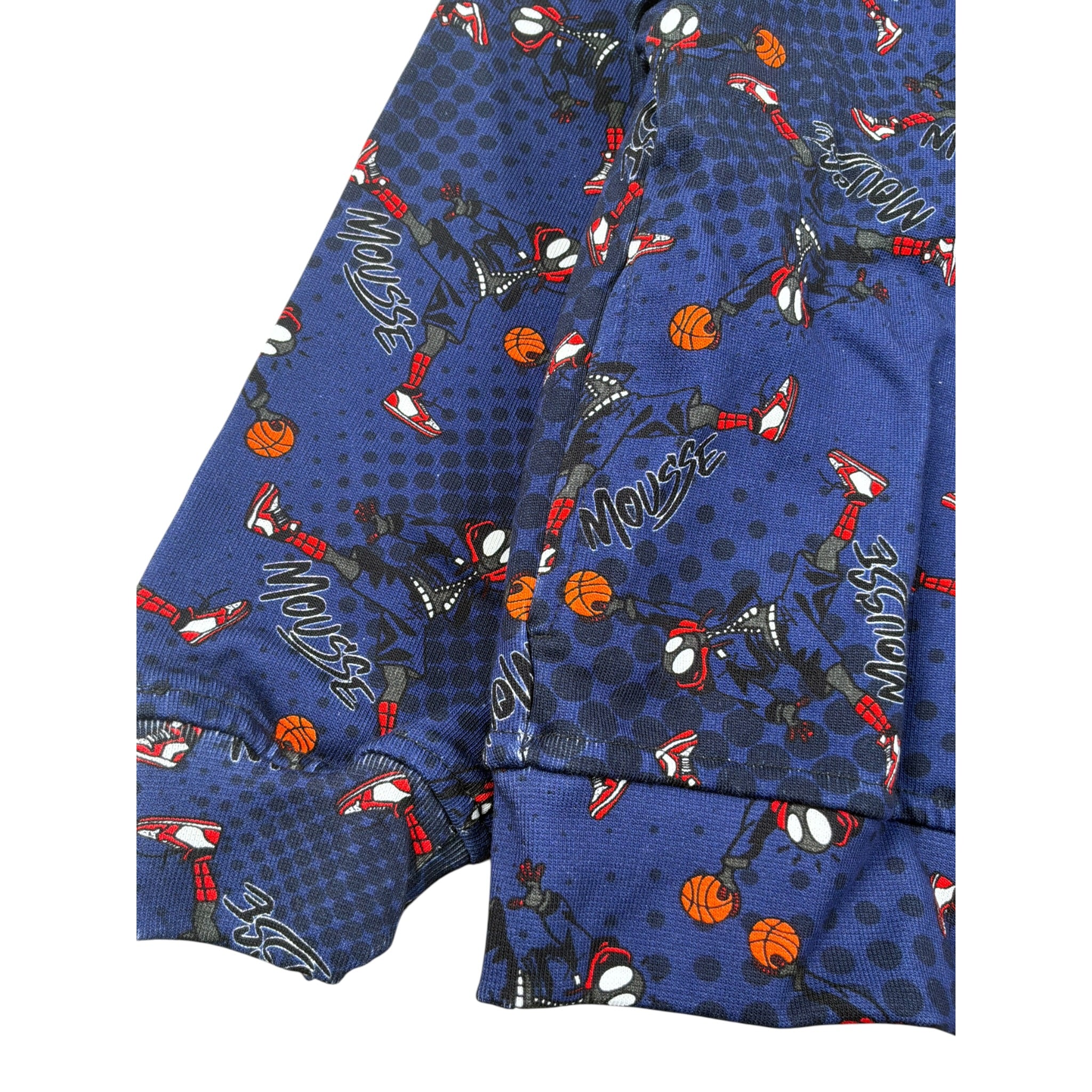 Mousse Felpa con Zip E Cappuccio tinta unita Blu per Bambino SPINAIRJ BLU MOUSSE 