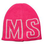 Msgm Cappello tinta unita con Logo Rosa per Bambina 025301 ROSA MSGM 