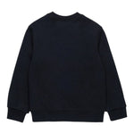 Msgm Felpa tinta unita Girocollo con Stampa Nero per Bambina DQ2477 NERO MSGM 