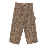 Msgm Pantalone tinta unita con Stampa Maculata Marrone per Bambina F5MSJGPA130X MARRONE MSGM 