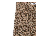 Msgm Pantalone tinta unita con Stampa Maculata Marrone per Bambina F5MSJGPA130X MARRONE MSGM 