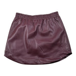 Msgm Gonna Ecopelle tinta unita Vinaccia per Bambina F5MSJGSK107 VINACCIA MSGM 