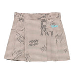 Msgm Gonna tinta unita con Microfantasia Panna per Bambina F5MSJGSK110 PANNA MSGM 