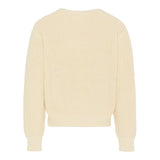 Msgm Maglia tinta unita con Stampa Panna per Bambina F5MSJUJP090X PANNA MSGM 