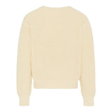 Msgm Maglia tinta unita con Stampa Panna per Bambina F5MSJUJP090XX PANNA MSGM 