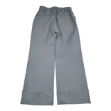 N°21 Pantalone Modello A Palazzo tinta unita Grigio per Bambina N2105CC GRIGIO N°21 