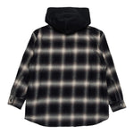 N°21 Camicia Manica Lunga con Cappuccio Nero per Bambino N2107Y NERO N°21 