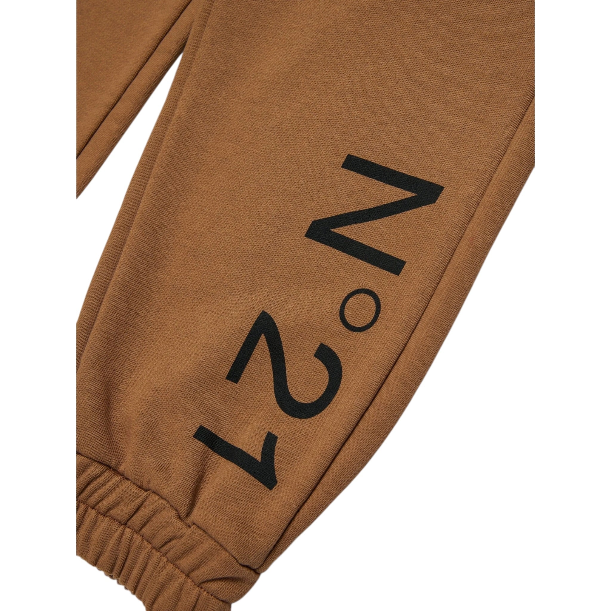 N°21 Pantalone Tuta tinta unita con Logo Cammello per Bambino N21615 CAMMELLO N°21 