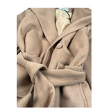 Naida Cappotto tinta unita con Cappuccio Cammello per Bambina NAGB314 CAMMELLO NAIDA 