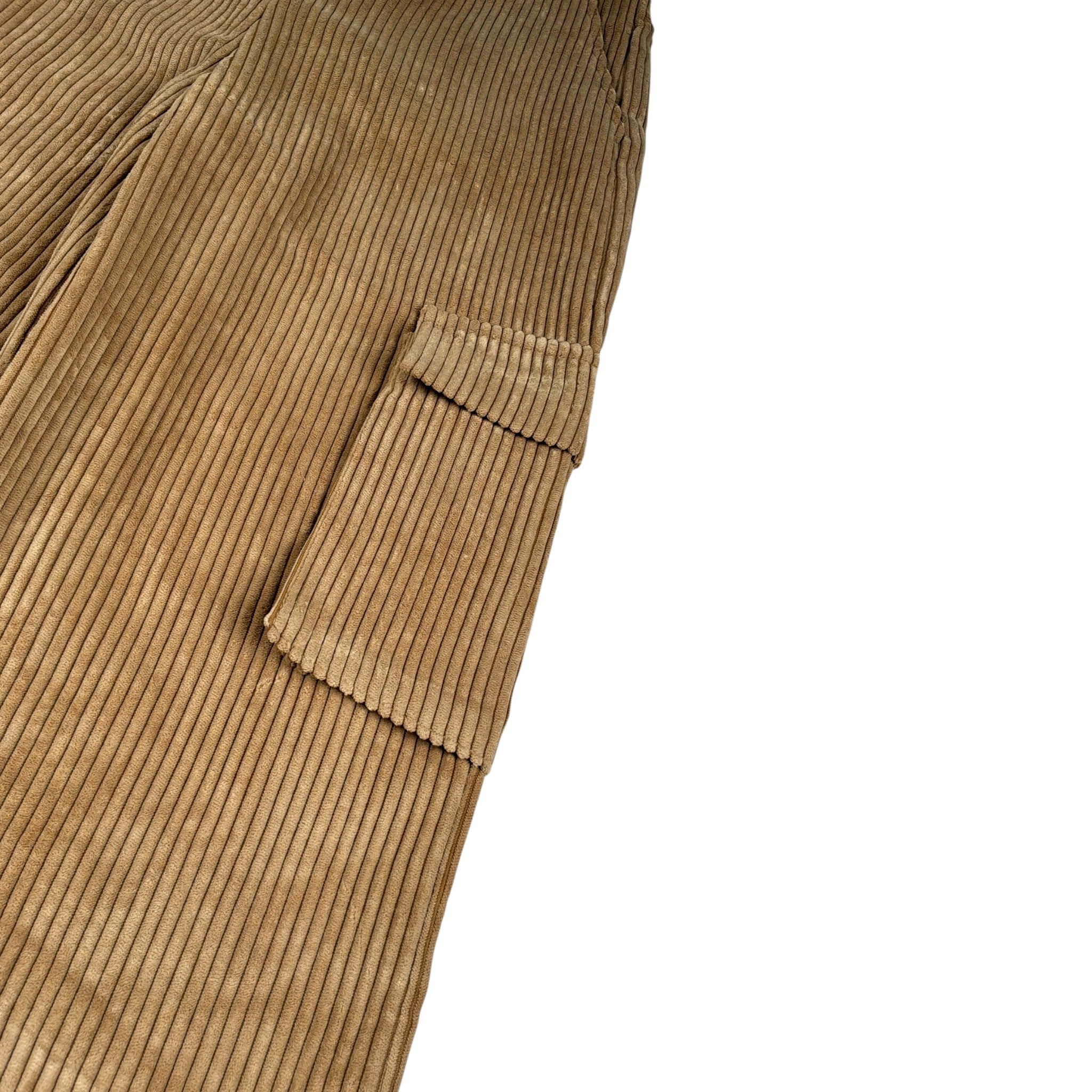 Naida Pantalone tinta unita Modello A Palazzo Cammello per Bambina NAPA357 CAMMELLO NAIDA 