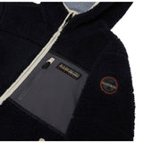Napapijri Giubbino Modello Teddy tinta unita Nero per Bambino NP0A4HG10411 NERO NAPAPIJRI 