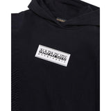 Napapijri Felpa Chiusa con Cappuccio tinta unita Nero per Bambino NP0A4HY4041 NERO NAPAPIJRI 