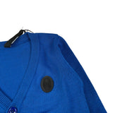 Never Too Cardigan tinta unita con Bottoni Blu per Neonato NT1072N BLU NEVER TOO 