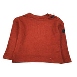 Never Too Maglia tinta unita Girocollo Ruggine per Bambino NT1161N RUGGINE NEVER TOO 