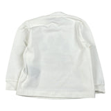 Never Too Shirt Girocollo tinta unita con Stampa Bianco per Neonato NT1840N BIANCO NEVER TOO 