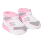 New Balance Babbucce Bicolore con Ricami Rosa/Fuxia per Neonata LAKB0104A ROSA/FUXIA NEW BALANCE 