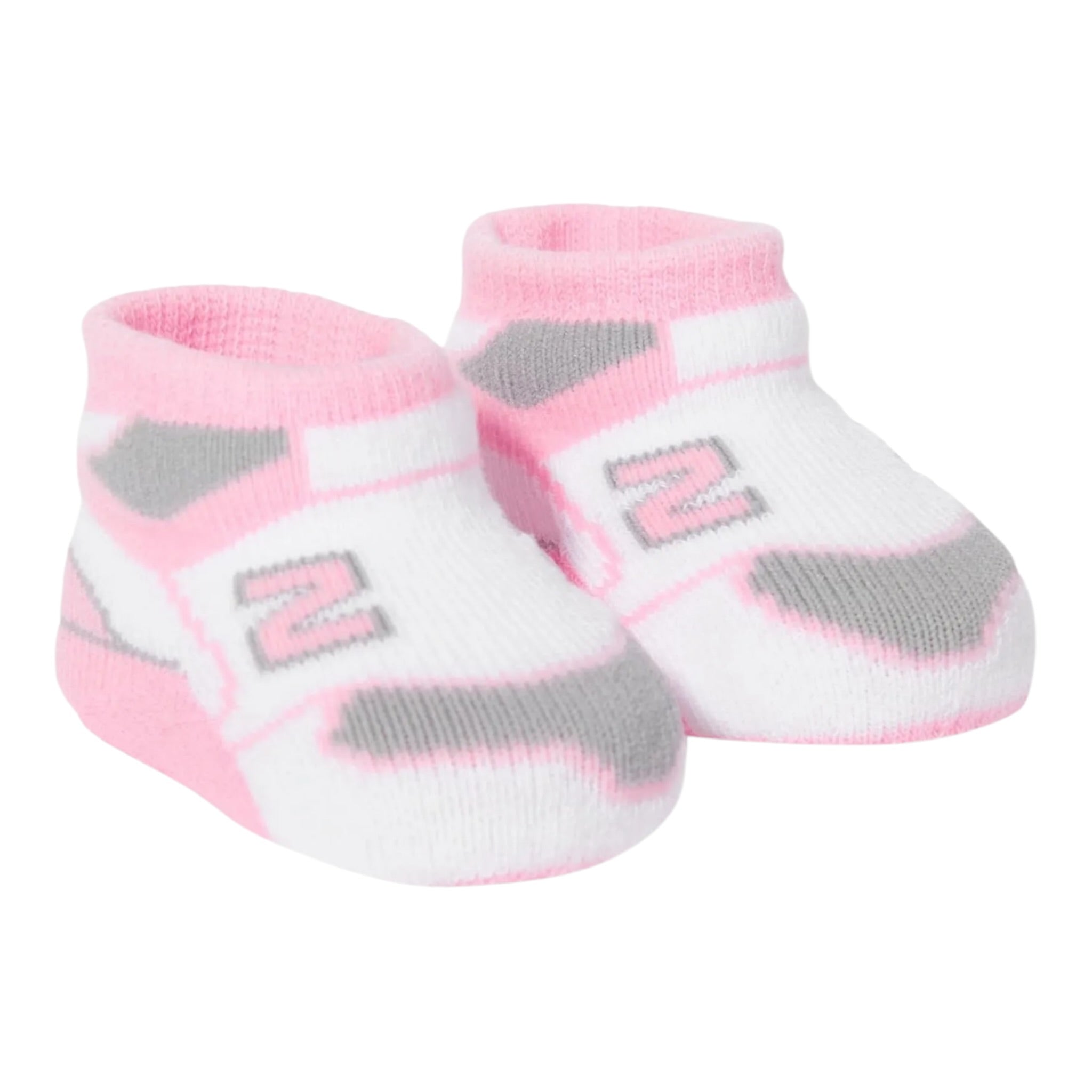 New Balance Babbucce Bicolore con Ricami Rosa/Fuxia per Neonata LAKB0104A ROSA/FUXIA NEW BALANCE 