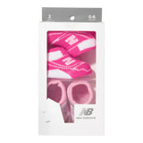 New Balance Babbucce Bicolore con Ricami Rosa/Fuxia per Neonata LAKB0104A ROSA/FUXIA NEW BALANCE 