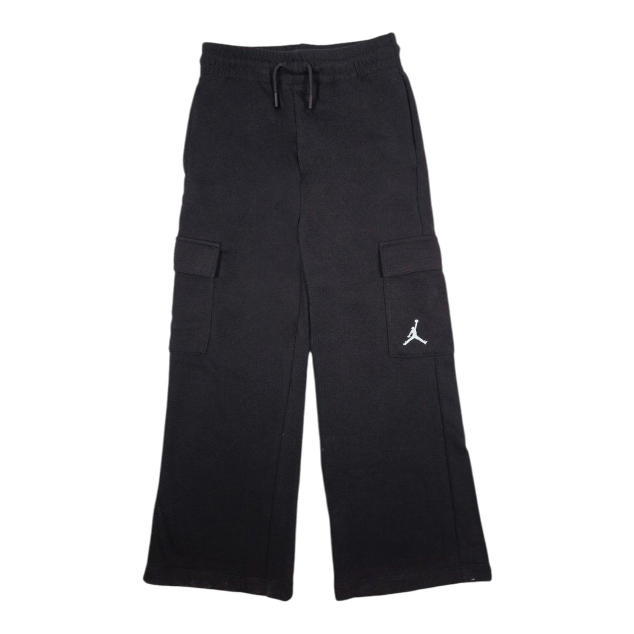 Nike Pantalone Tuta tinta unita con Logo Modello Palazzo Nero per Bambina 45D481 NERO NIKE 