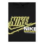 Nike Completo 2 Pezzi Felpa-Pantalone tinta unita Nero per Bambino 66N241J NERO NIKE 