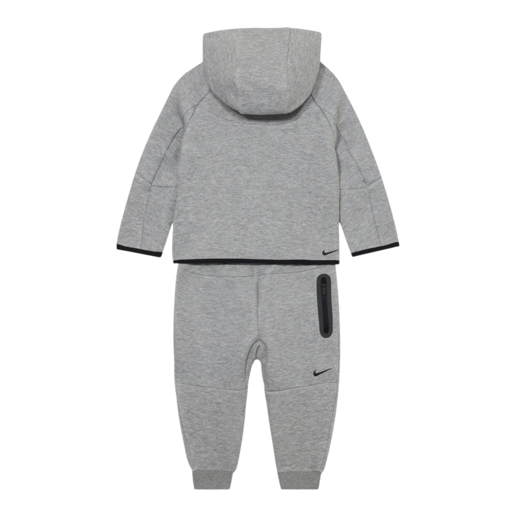Nike Completo 2 Pezzi Felpa-Pantalone tinta unita Grigio per Neonato 86M880N GRIGIO NIKE 