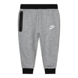 Nike Completo 2 Pezzi Felpa-Pantalone tinta unita Grigio/Nero per Bambino 86M880X GRIGIO/NERO NIKE 