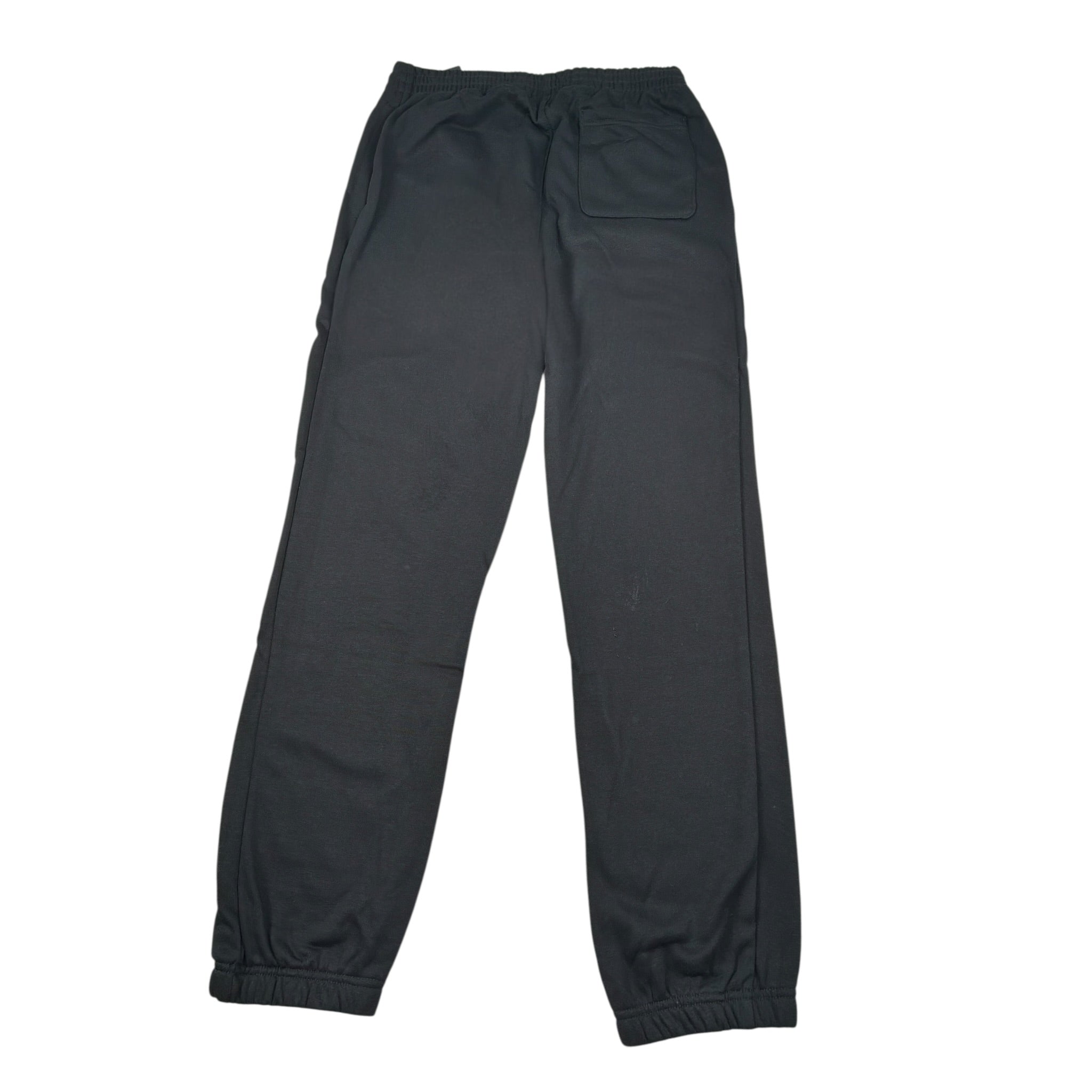 Nike Pantalone Tuta tinta unita con Logo Nero per Bambino 9Q0321 NERO NIKE 