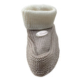 Ninnaoh Babbucce tinta unita In Filo Beige/Panna per Neonata I25BABF324 BEIGE/PANNA NINNAOH 
